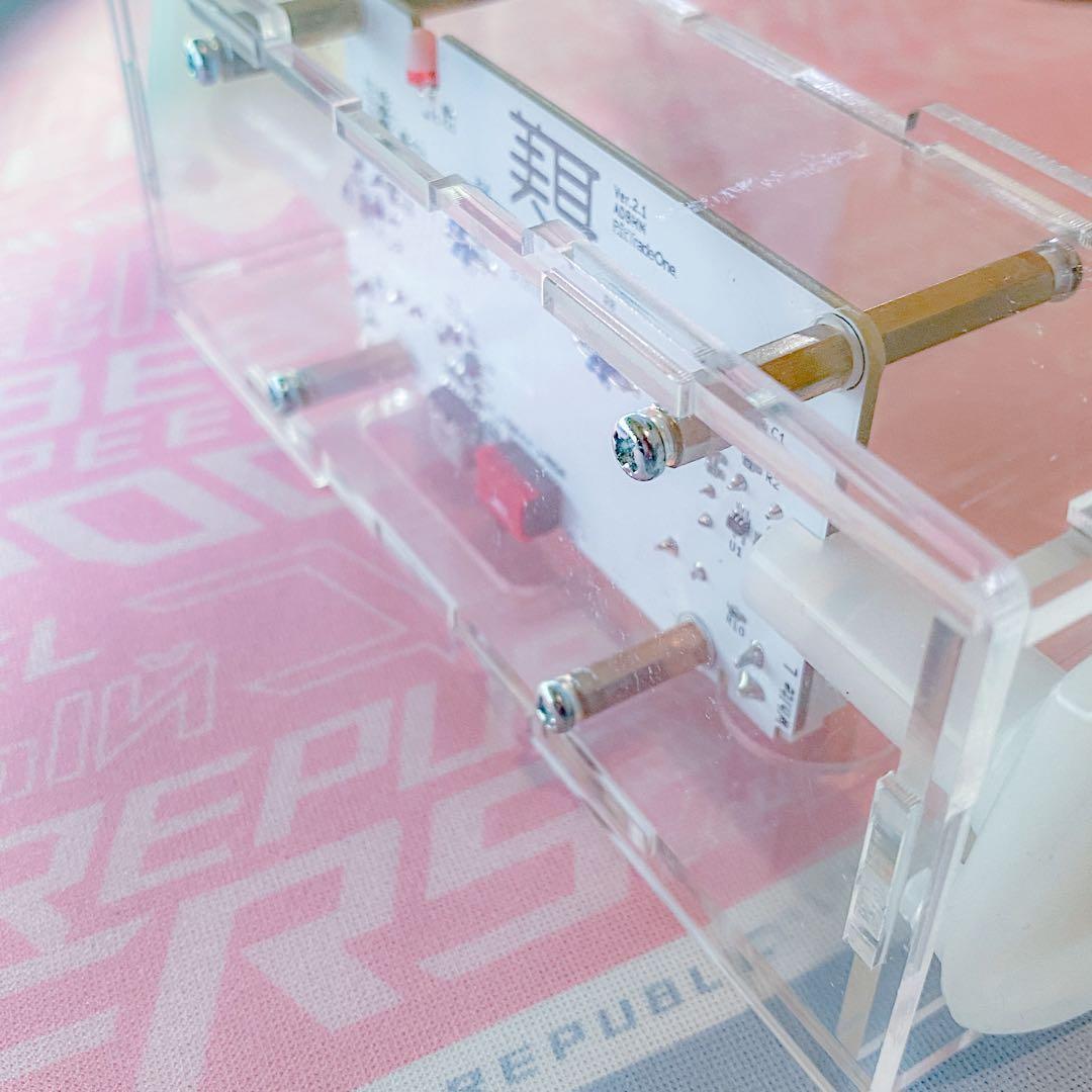 ASMR バイノーラルマイク 美耳 スタンド、ケーブルセット