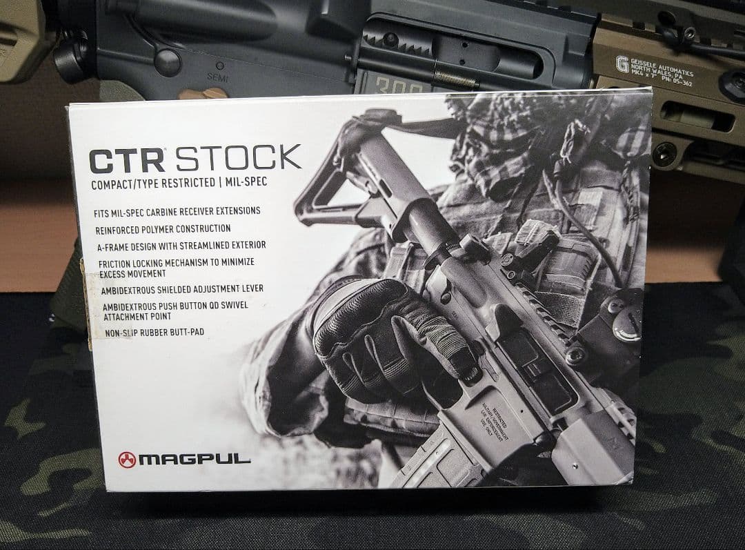 【MAGPUL】CTR STOCK (実)