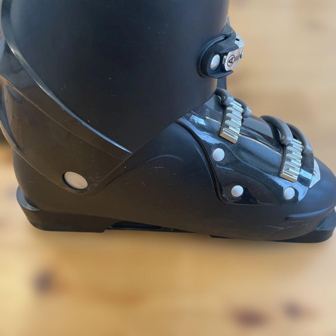 GENFACTORYスキー用ブーツ ブラック(27.0〜27.5)