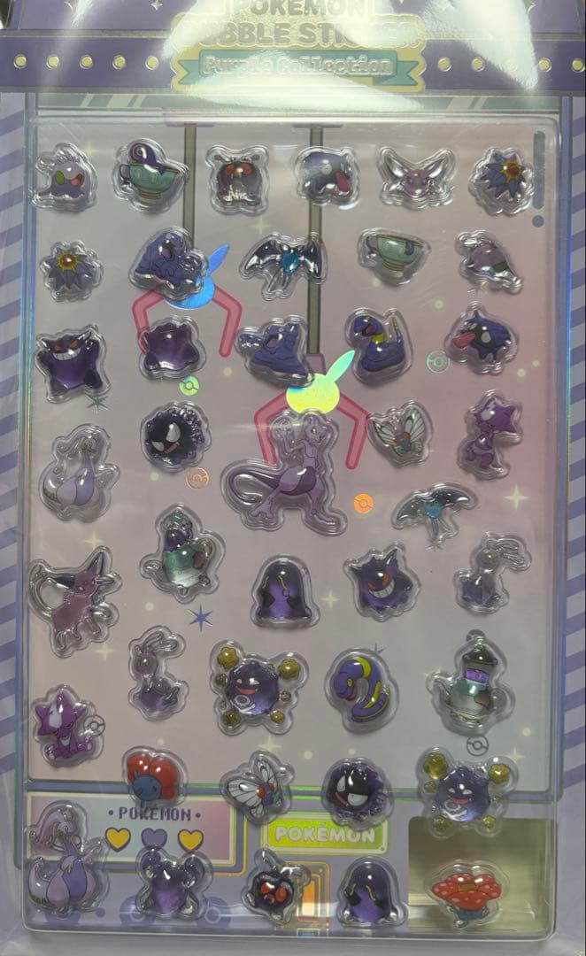 ポケモン ポップアップ メタモン ボンボンドロップシール バブルステッカー 韓国