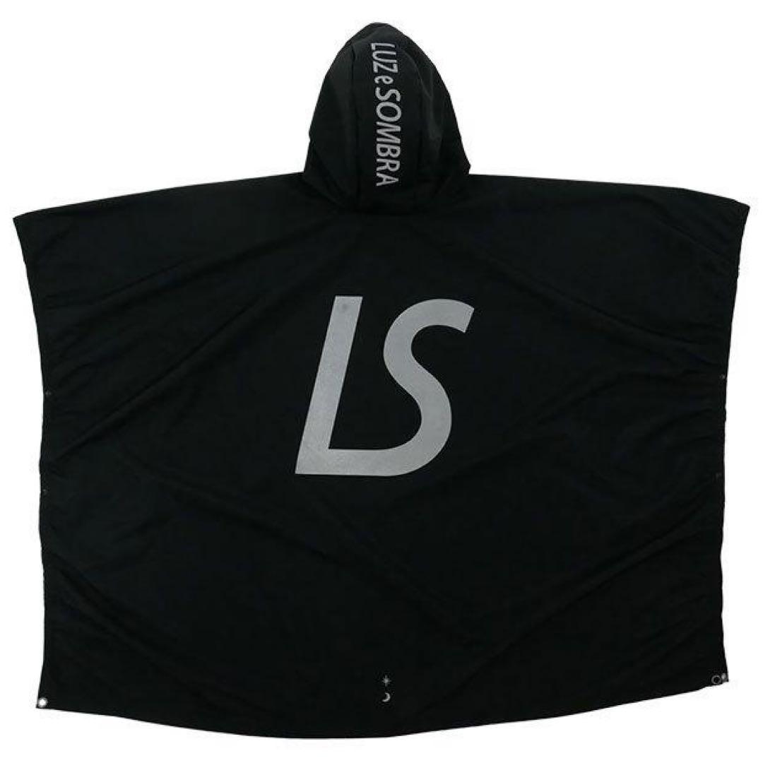 ルースイソンブラ　ポンチョ　ブラック　レインコート　サッカー　フットサル