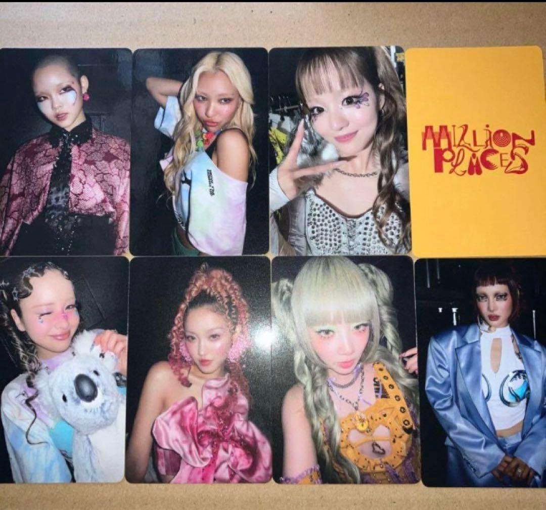 XG MILLION PLACES トレカ タワレコ ラキドロ 8種コンプ ④