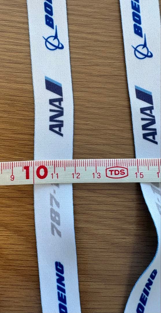 週末限定価格 ANA 787-10 初就航 搭乗記念品 ネックストラップ