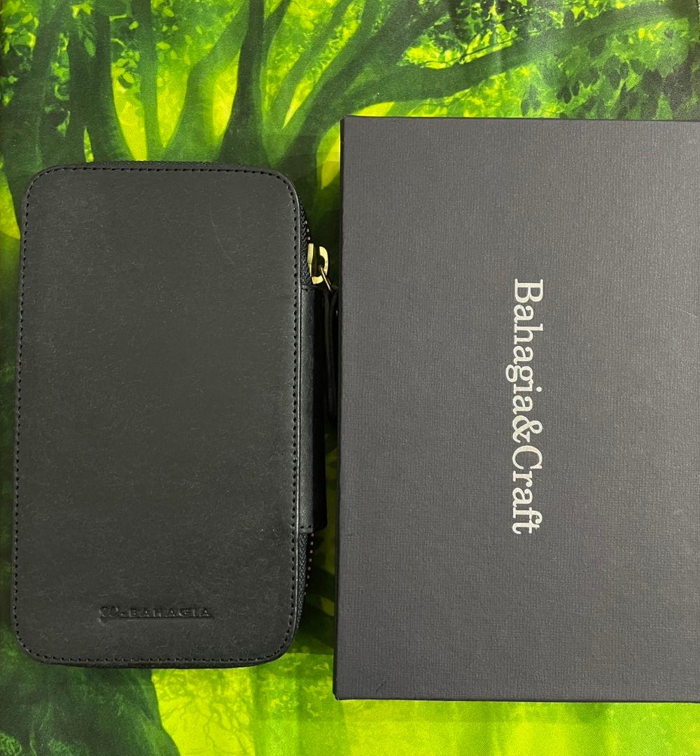 Bahagia（バハギア）プエブロレザー ペンケース ネロ ブラック／10本挿し