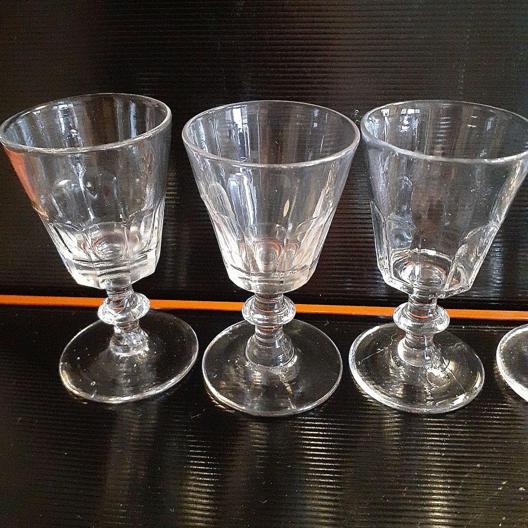 19Cのリキュールグラス5客