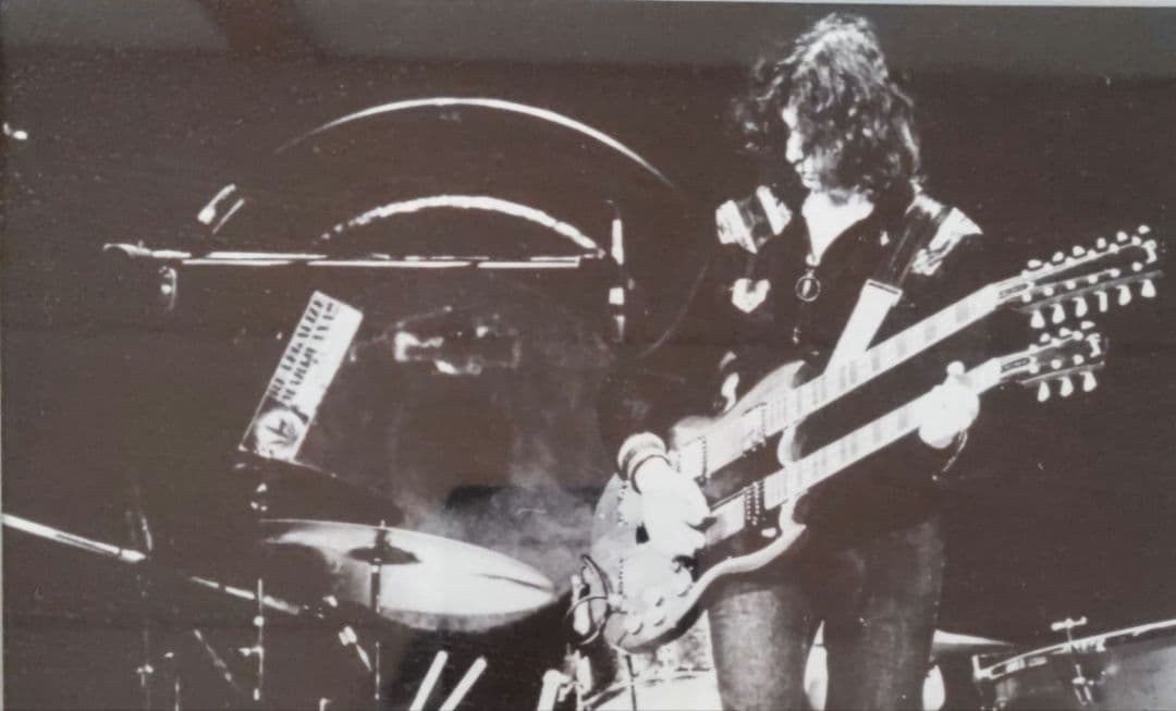 ☕【直筆サイン】レッドツェッペリン　聖なる館　LPジャケット