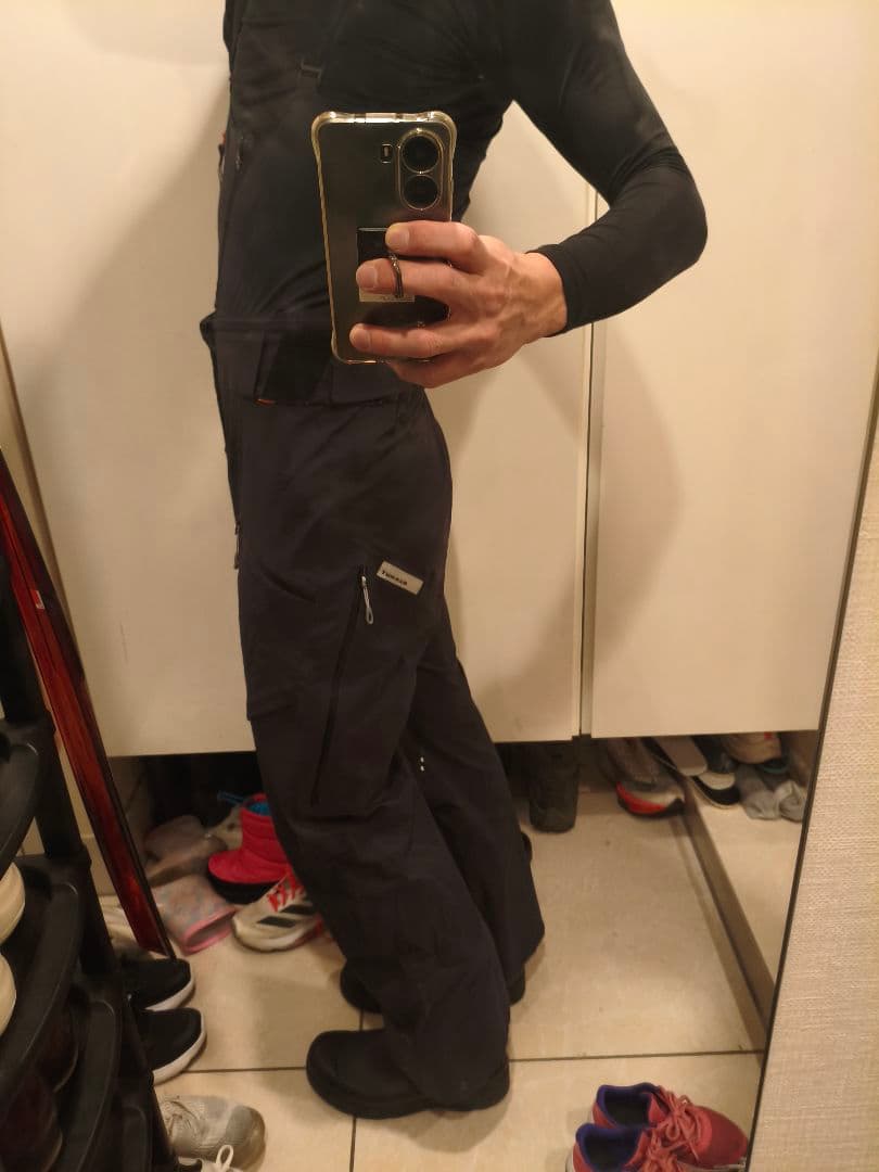 マムート メンズ ハルディグラット ビブ パンツ サイズ46SH (S SH)