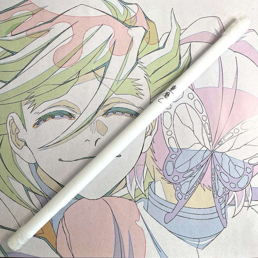 鬼滅の刃 ufotable dining 童磨C B2原画ポスター Wチャンス