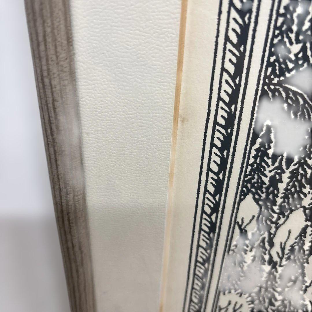 ムーミングッズB2 ポスター　シルクスクリーン　ムーミン谷　2004年　展覧会