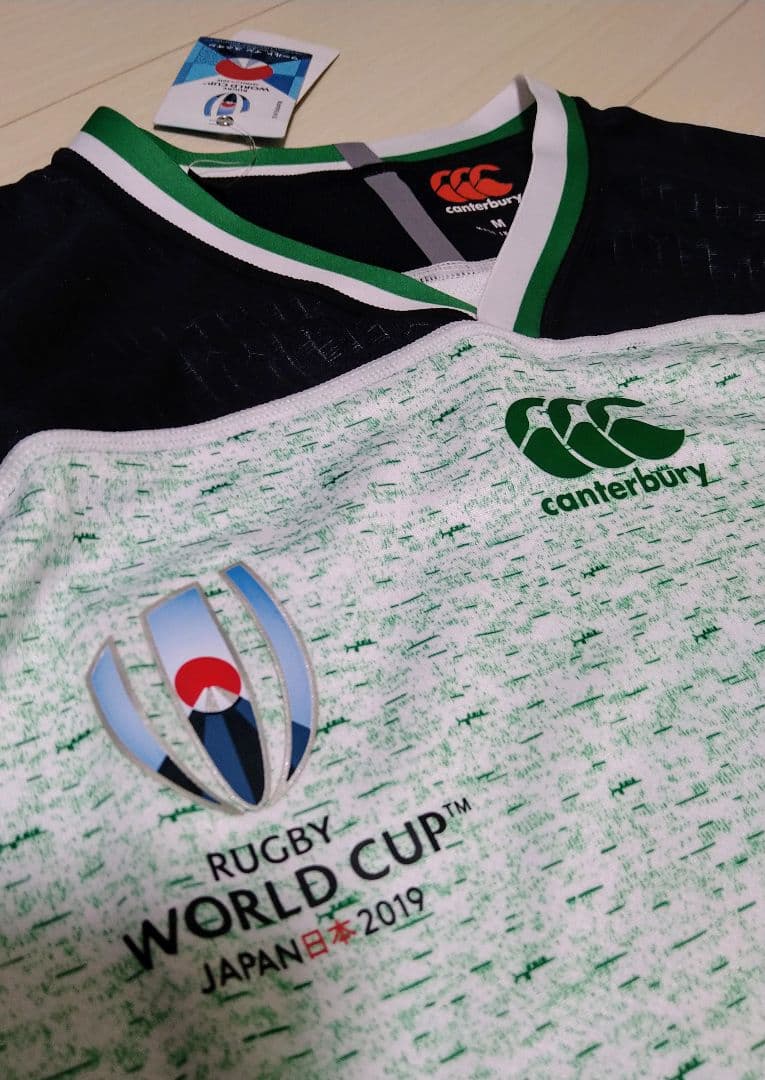 カンターベリー ラグビーアイルランド代表 ユニフォーム IRFUラガーシャツ新品