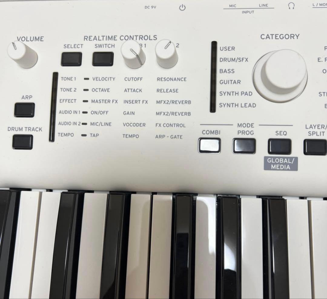 極美品‼️KORG kross2 61鍵 シンセサイザー ホワイト