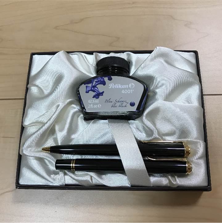 ペリカン 万年筆、ボールペンセット