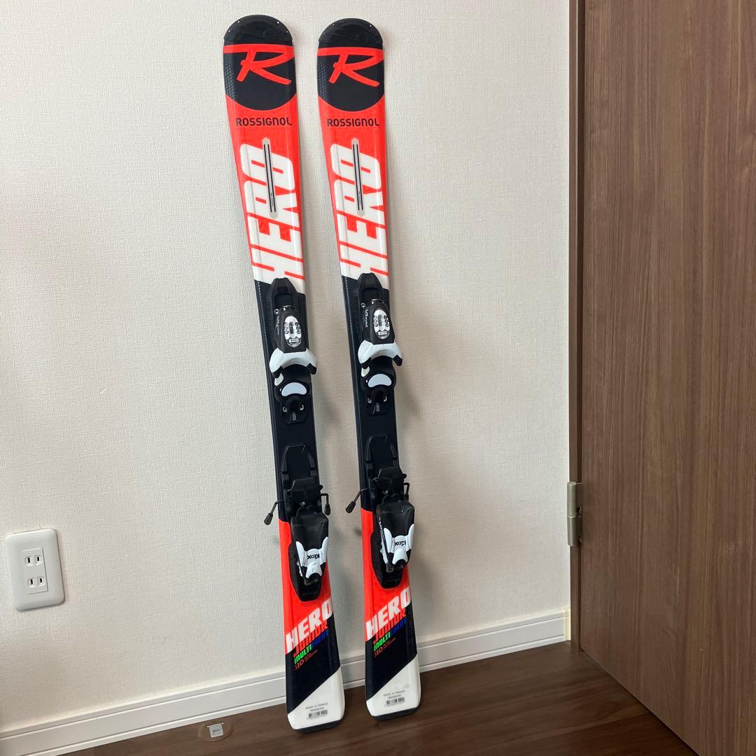 ROSSIGNOL HERO 110cm スキー 板 ビンディング付きジュニア用
