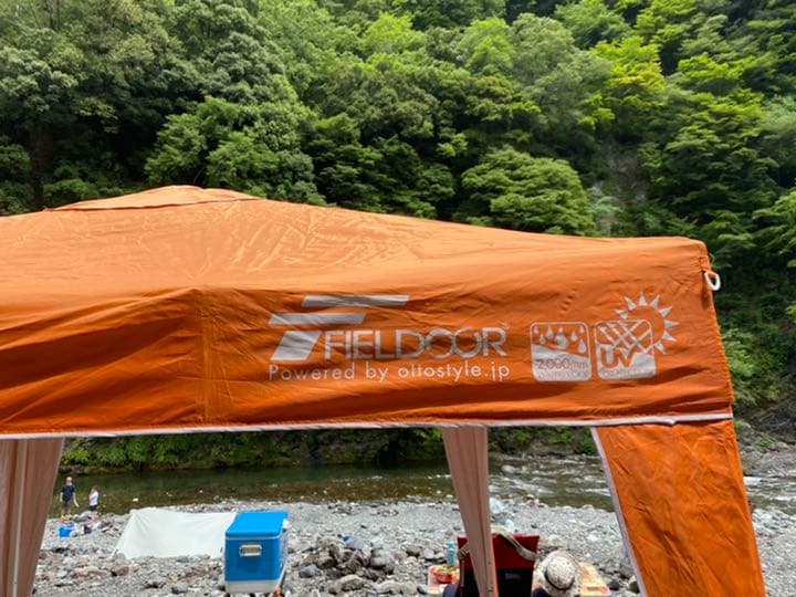 フィールドドア　タープ　スチール製