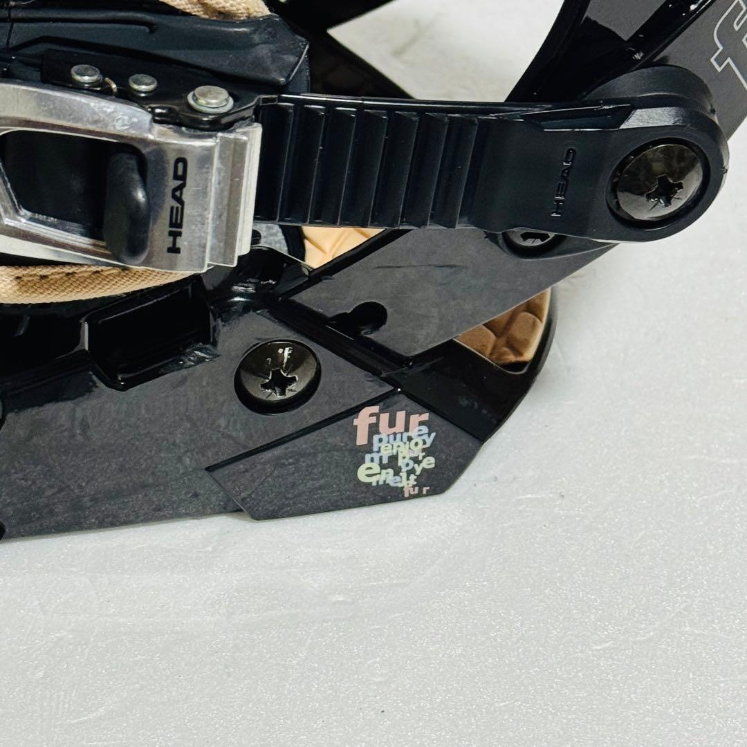 sサイズ　head スノーボードビンディング ブラック