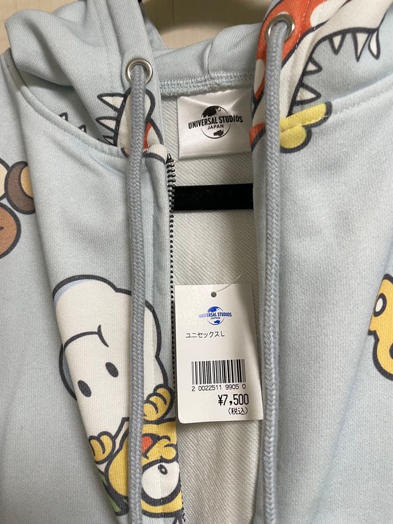 USJ 限定　敵キャラ　パーカー　Lサイズ　ニンテンドーワールド　マリオ