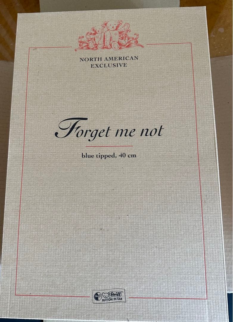 テディベア　forget me not