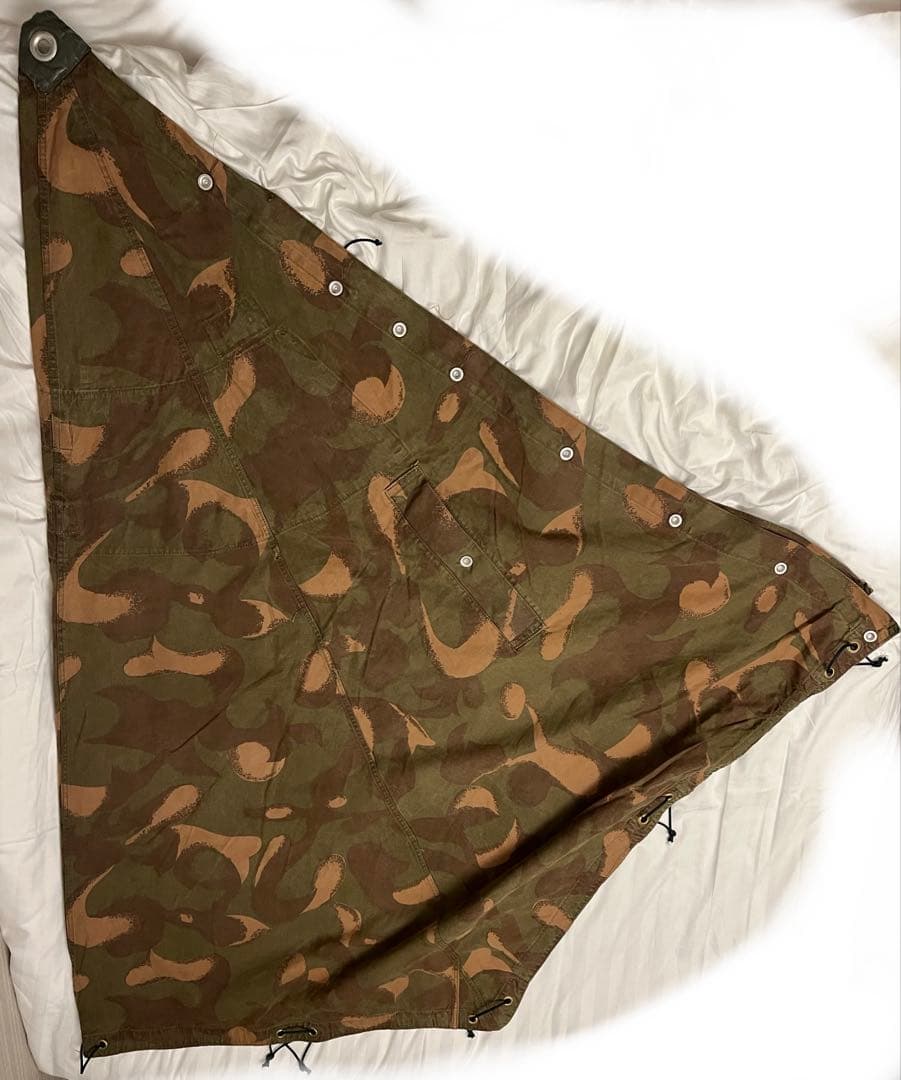 ハンガリー軍　軍幕　ハリケーンカモ　ポンチョテント　1枚