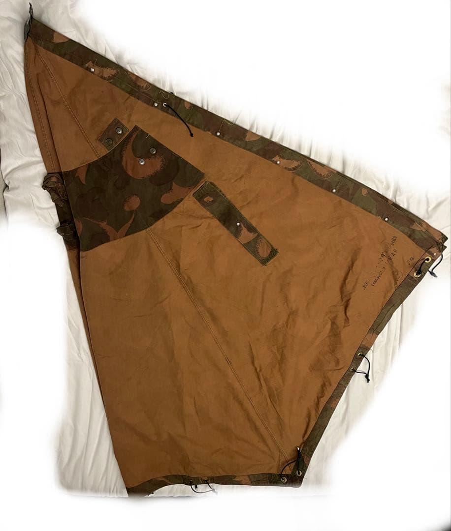 ハンガリー軍　軍幕　ハリケーンカモ　ポンチョテント　1枚