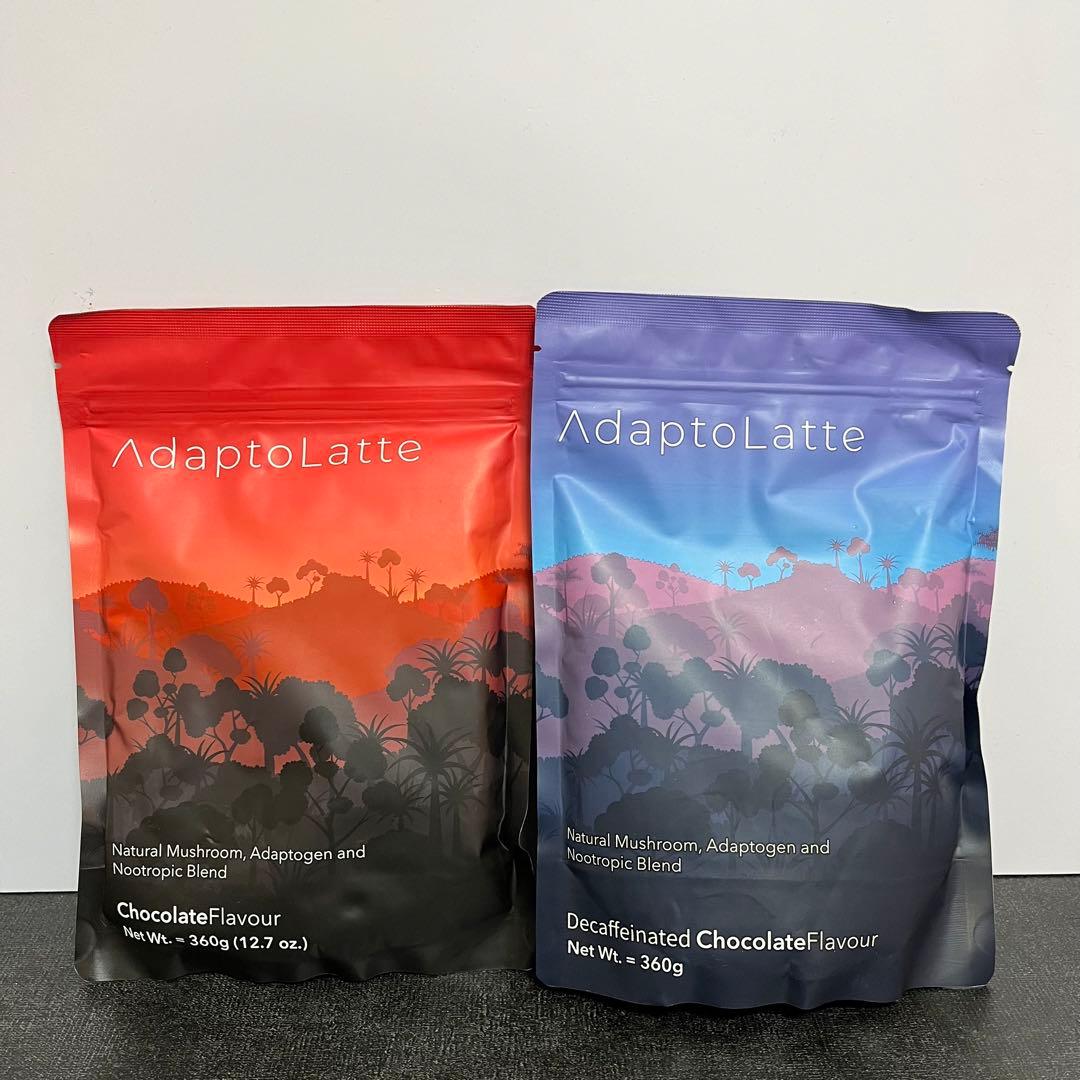 新品未開封　アダプトラテ　2点セット　カフェイン　カフェインレス