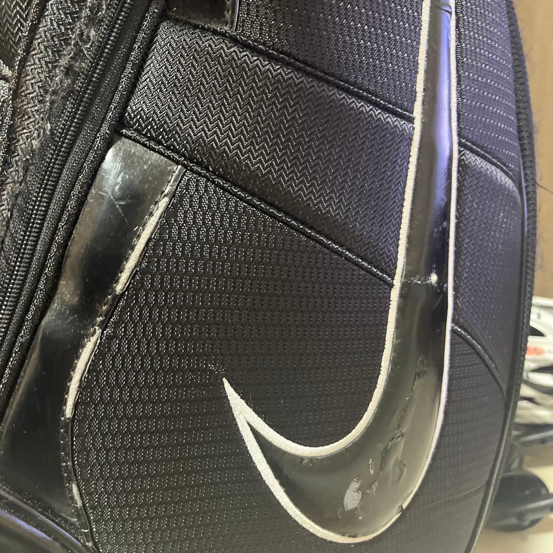 希少　ナイキ/NIKE キャディバッグ　黒/ブラック　ビッグスウォッシュ