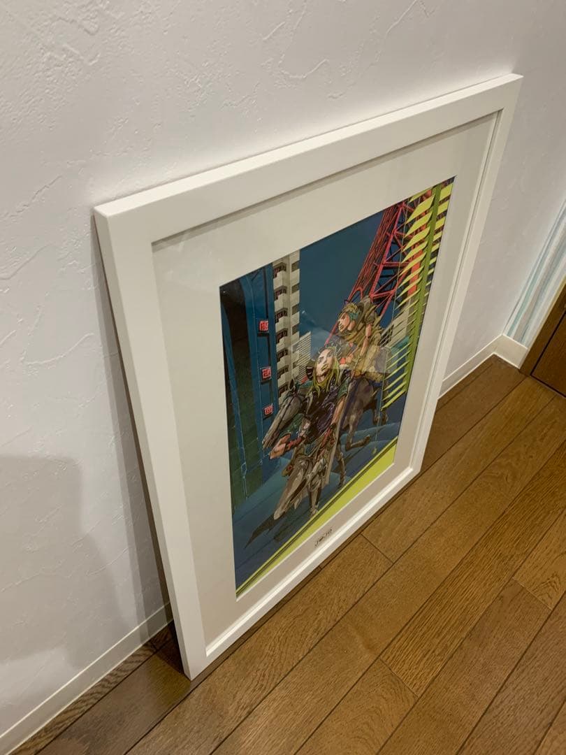 【美品】ジョジョの奇妙な冒険　複製原画　７部　ジョニィ＆ジャイロ