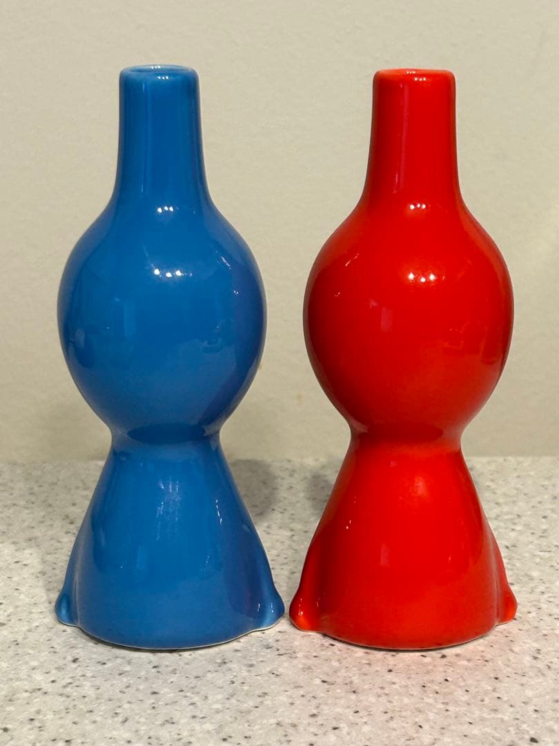 ピクミン陶器一輪挿し花瓶