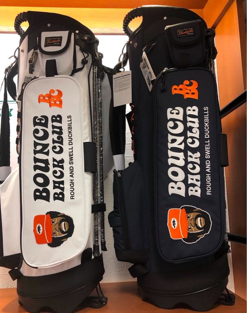 ラフ＆スウェル　スタンドキャディバッグ　ホワイト　新品未使用