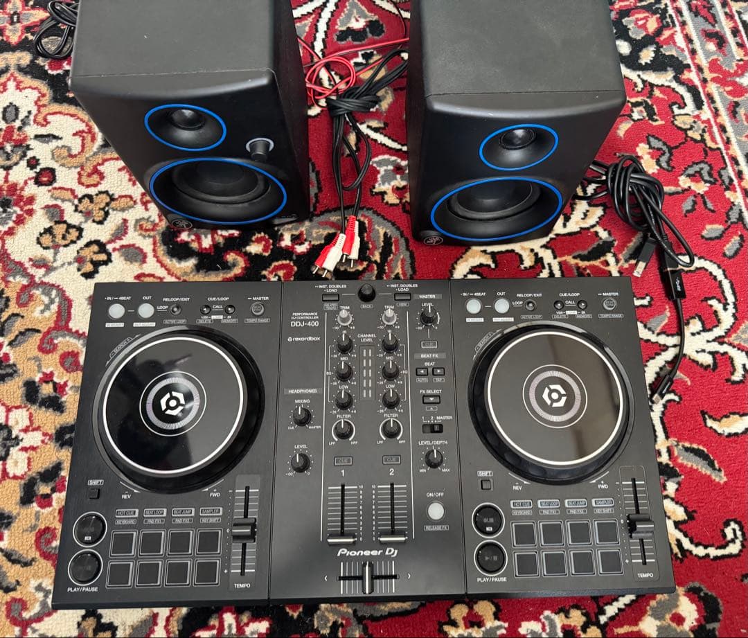 Pioneer DJ DDJ-400 CR3スピーカーセット