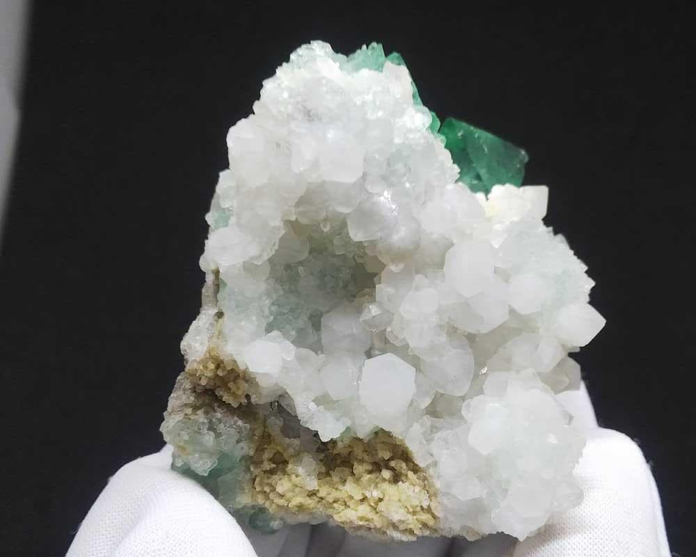 453 フローライト ＆ クォーツ パイライト 蛍石