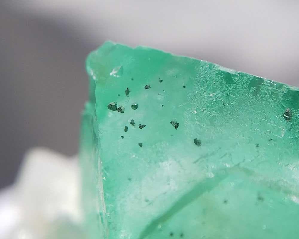 453 フローライト ＆ クォーツ パイライト 蛍石