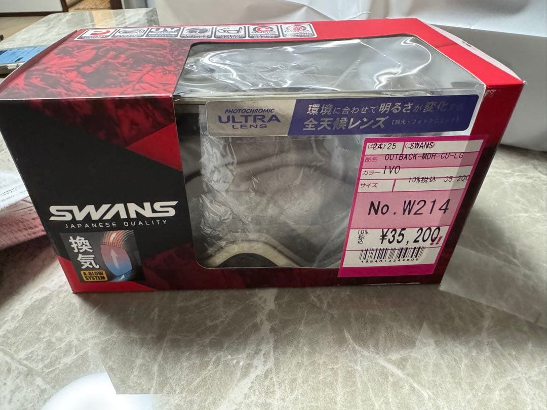 SWANS ゴーグル ULTRA LENS 調光レンズ　全天候レンズ