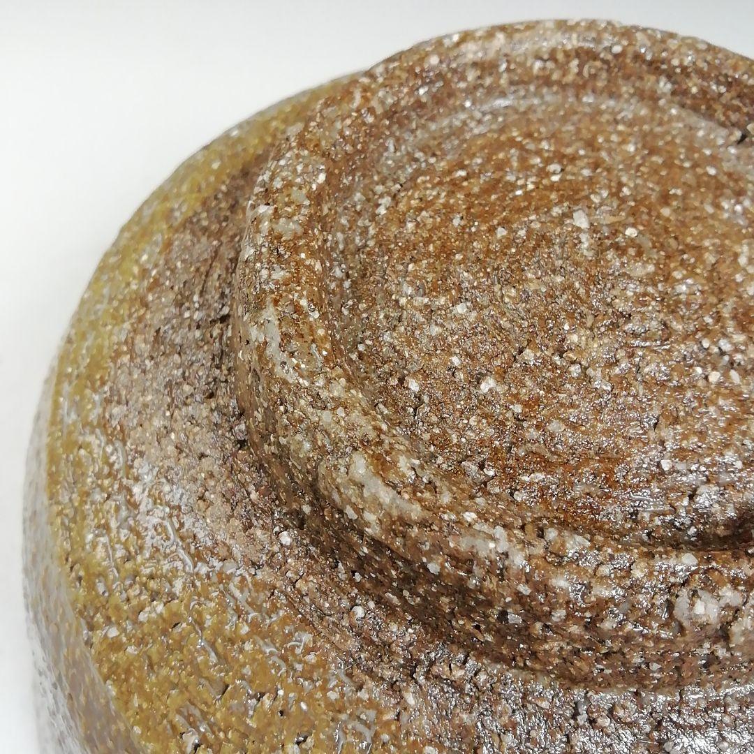 Ｗ６０　茶碗　『因勅題　森』『八王子窯　伊藤優 造』　共箱　抹茶碗　茶道具