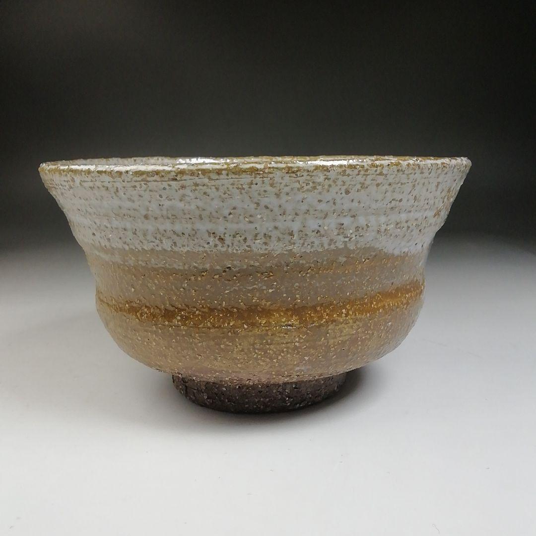 Ｗ６０　茶碗　『因勅題　森』『八王子窯　伊藤優 造』　共箱　抹茶碗　茶道具