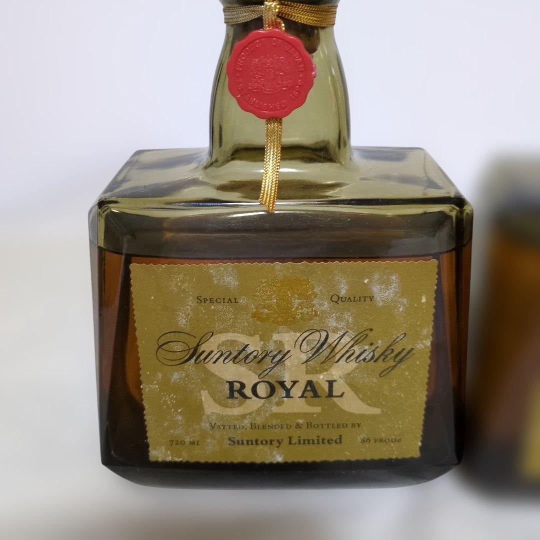 SUNTORY サントリーウィスキー60'＆ローヤル　720ml　計3本セット