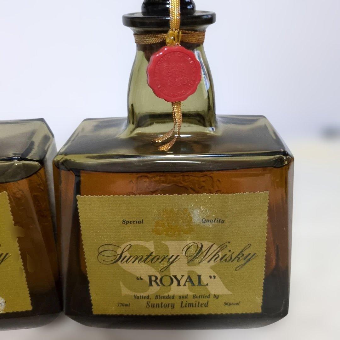 SUNTORY サントリーウィスキー60'＆ローヤル　720ml　計3本セット