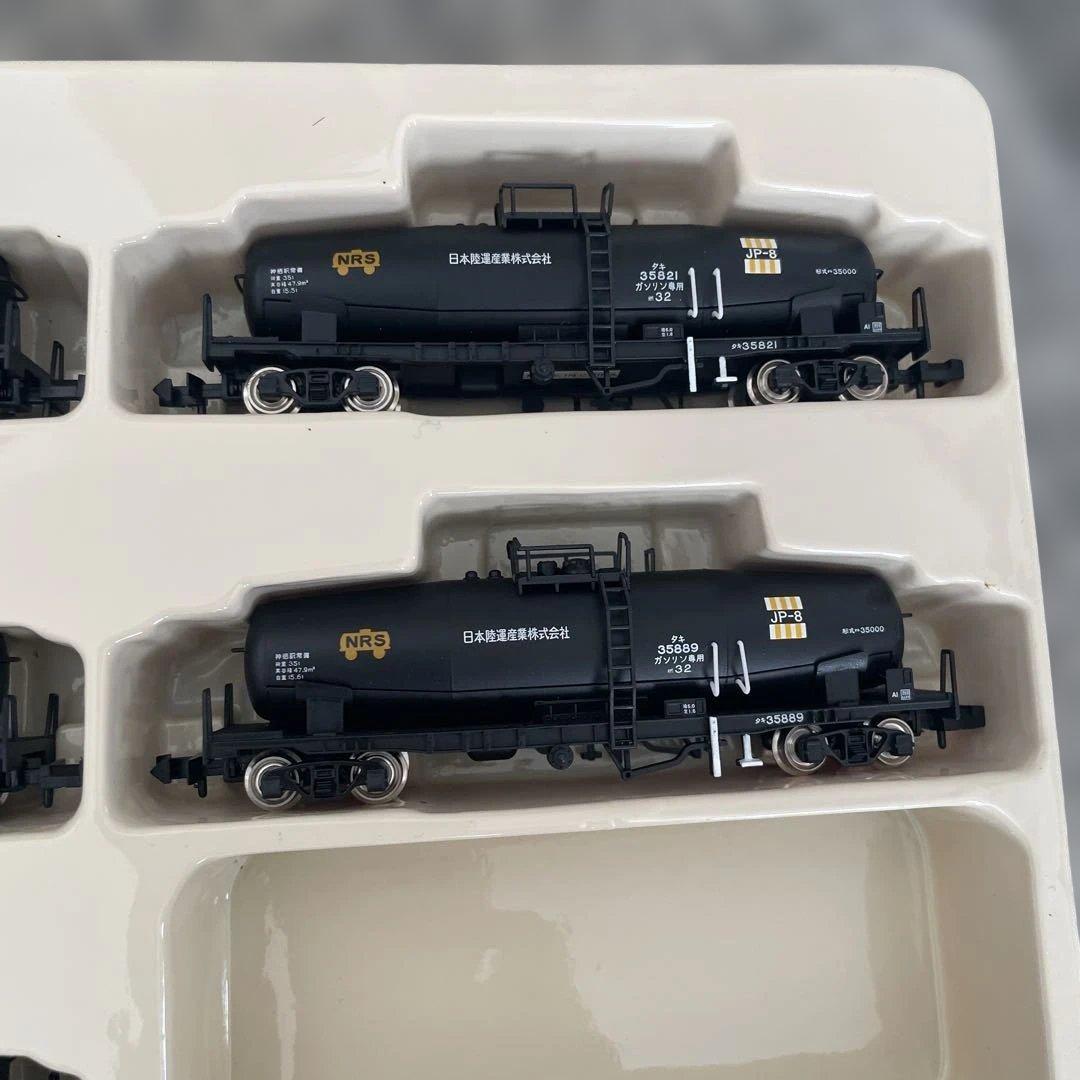 河合商会タキ35000JP-8ジェット燃料輸送用8両