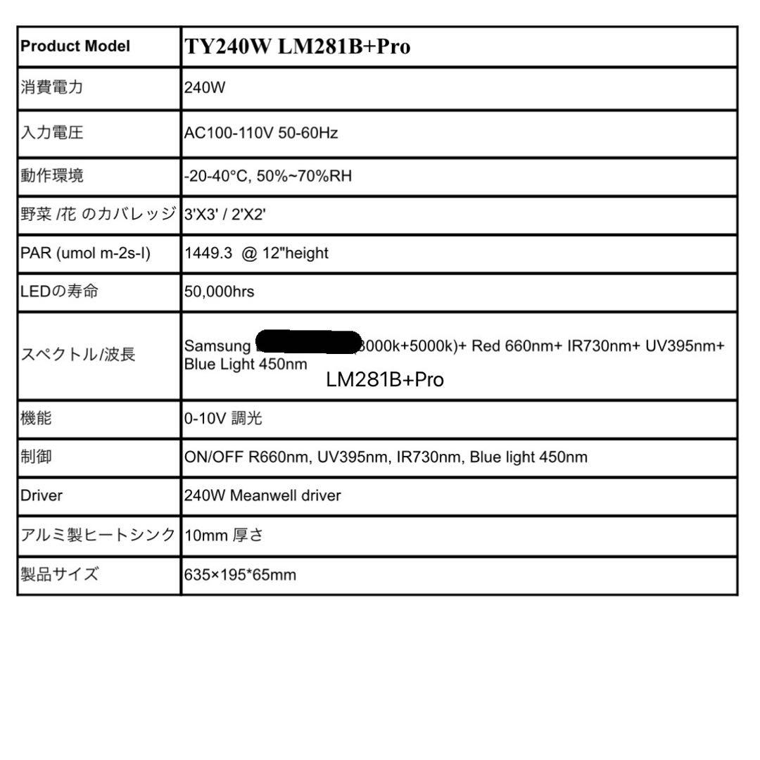 TY-PRO240w【正規3年保証付】