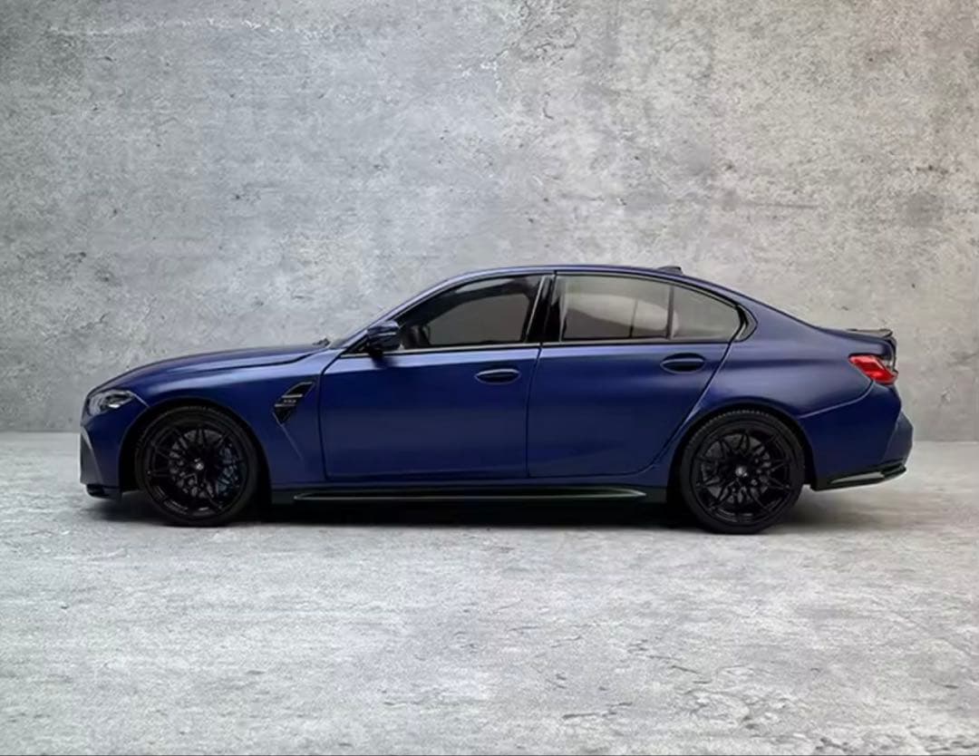 1/18 ミニチャンプス 2024  M3 G80 ダイキャストカーモデル