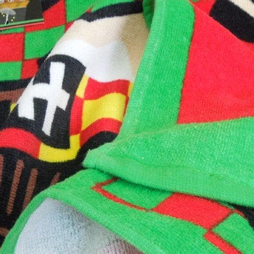 値下げ♪　まとめ売り　12枚　北斗4兄弟　レジャーバスタオル　DD北斗の拳