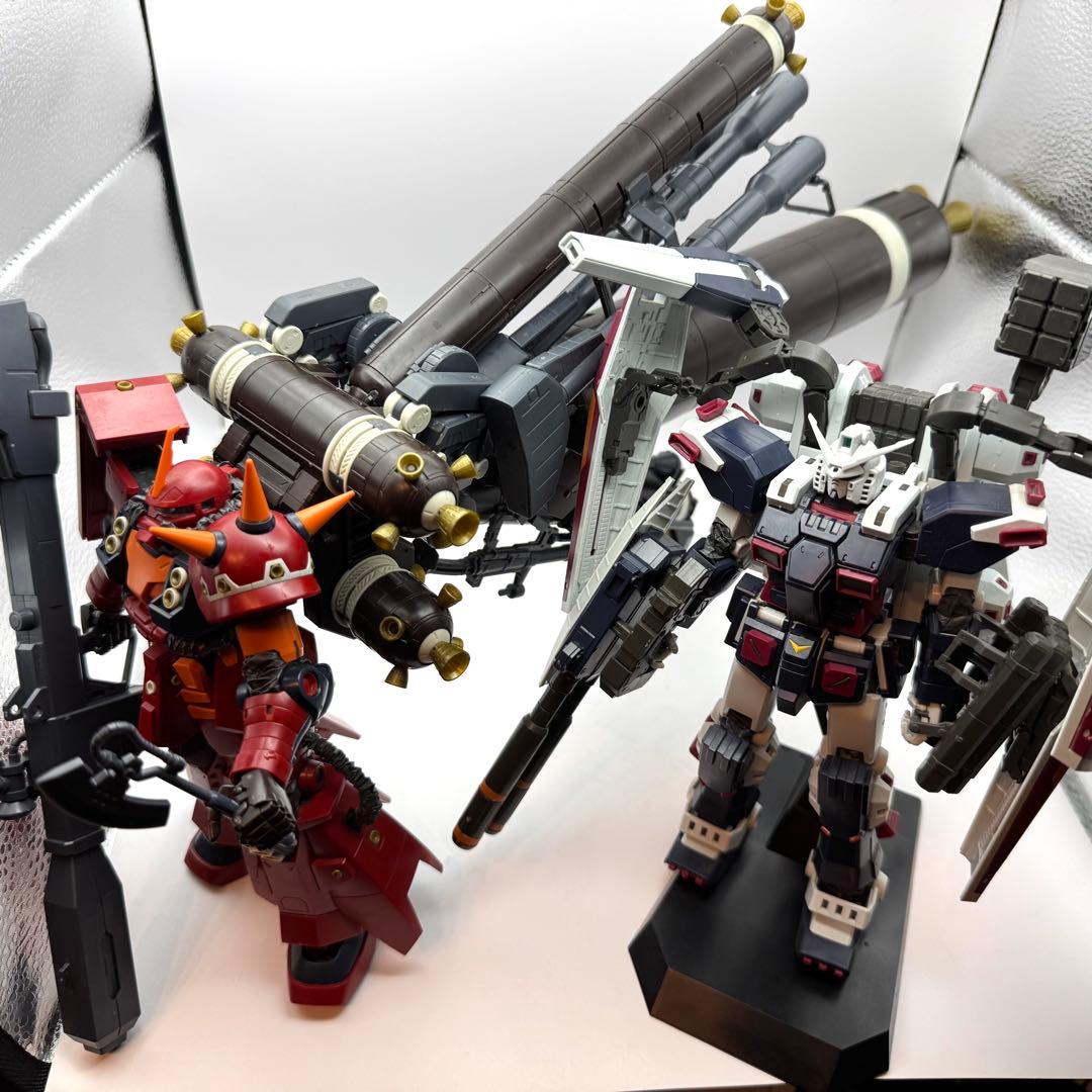 MG 1/100 サイコザク&フルアーマーガンダム Ver.Ka ジャンク