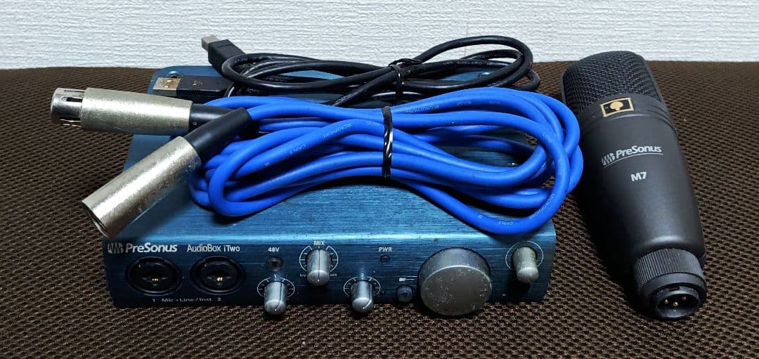 配信機器・PA機器・レコーディング機器 PreSonus AudioBOX iTwo M7