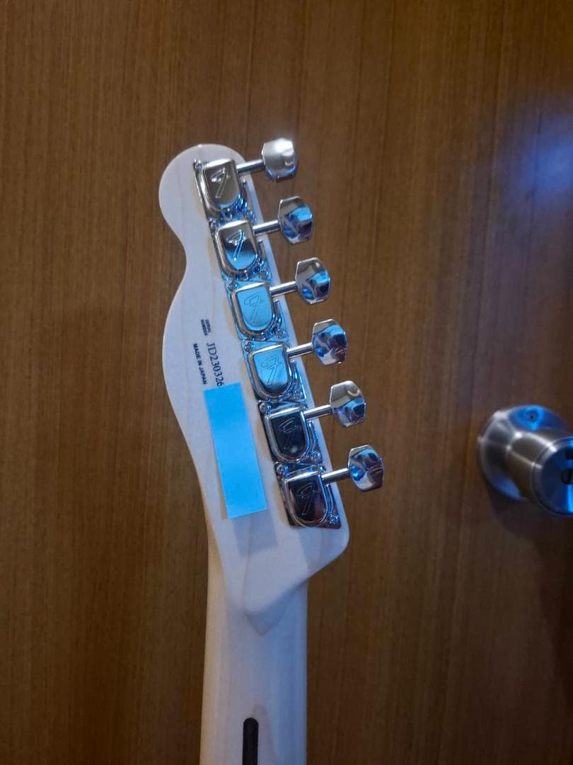 フェンダー テレキャスター カスタム MIJ 黒 セミハードケース付