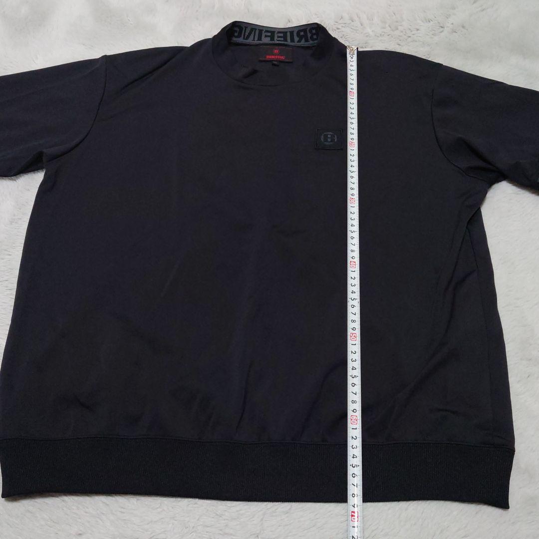 BRIEFINGブリーフィング　モックネックシャツ　L