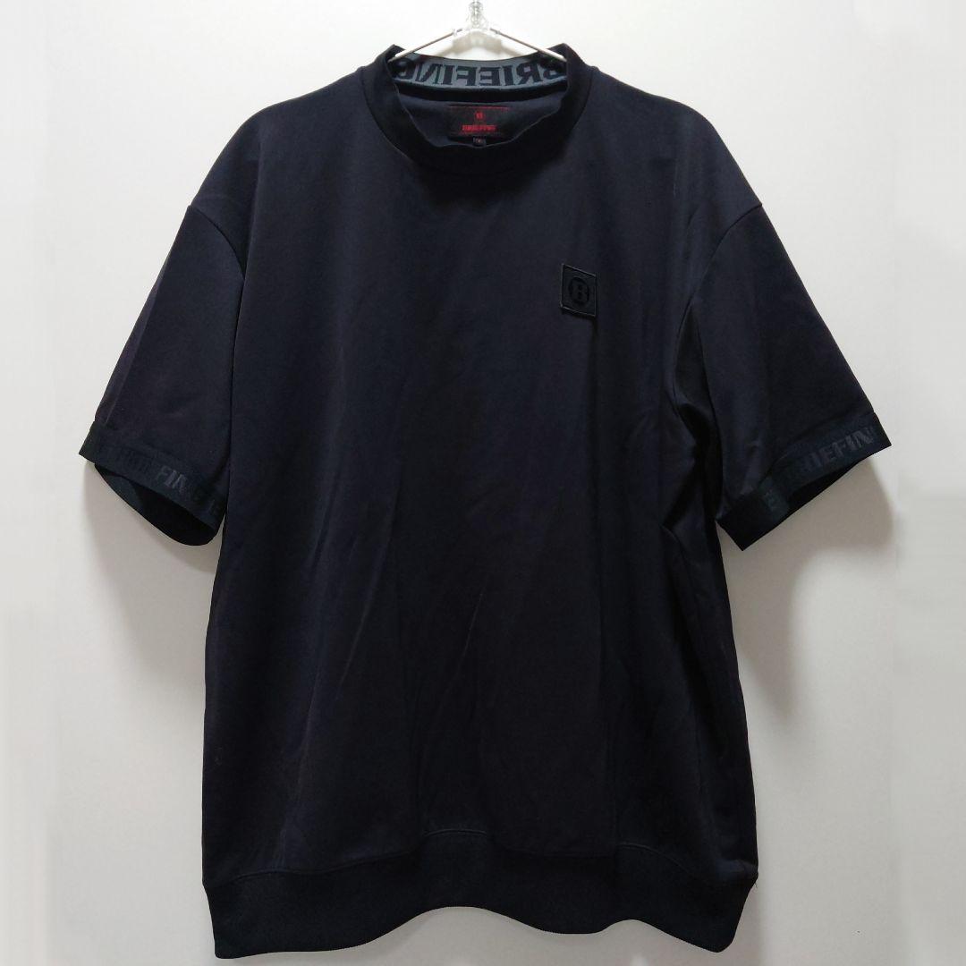 BRIEFINGブリーフィング　モックネックシャツ　L