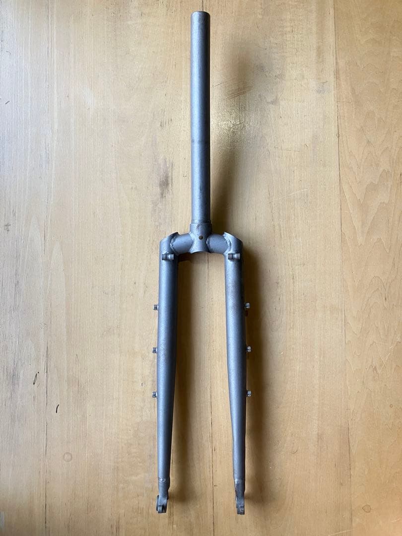 セグメントフォーク クロモリ