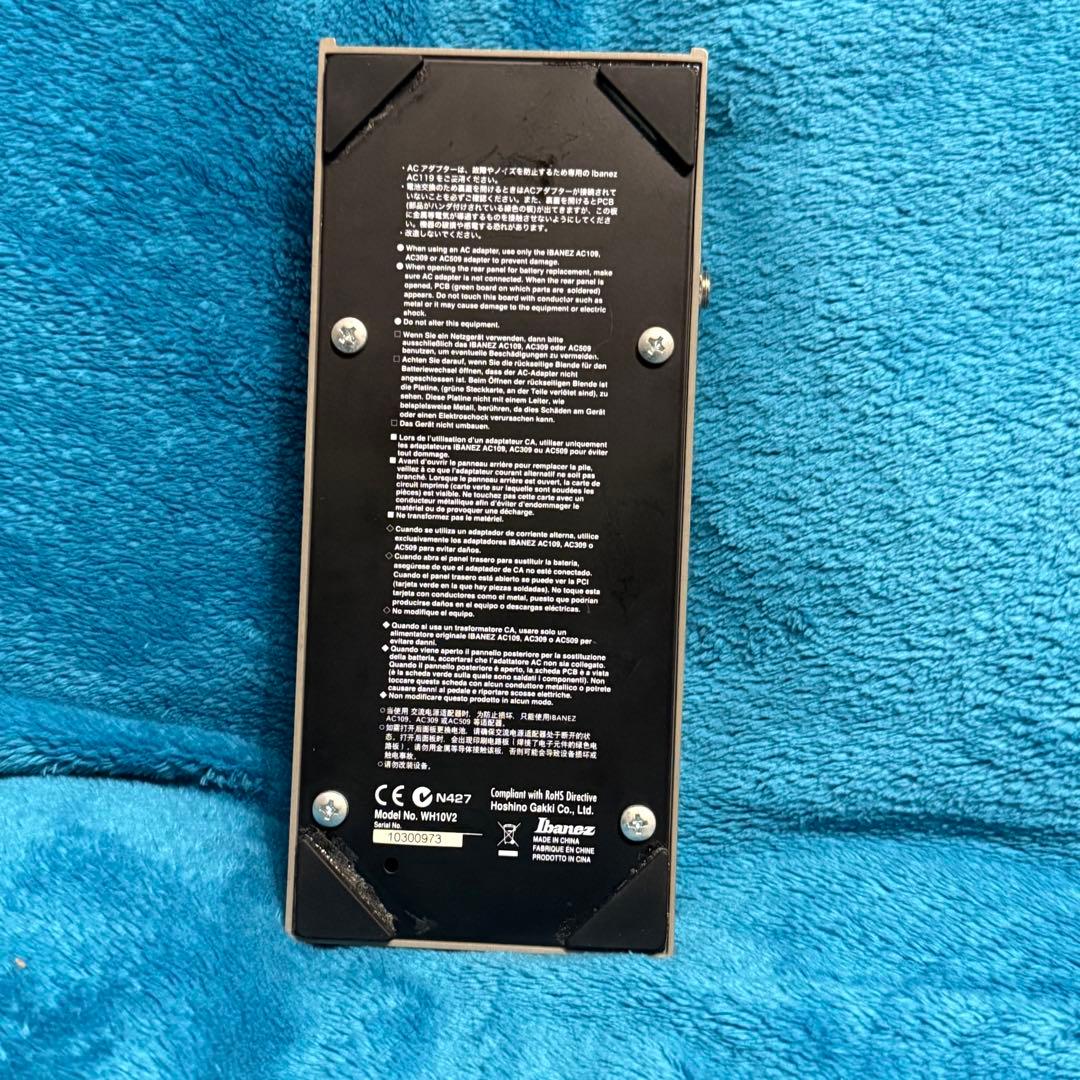 美品　Ibanez ワウ WH10 V2 フルシアンテ　レッチリ エフェクター
