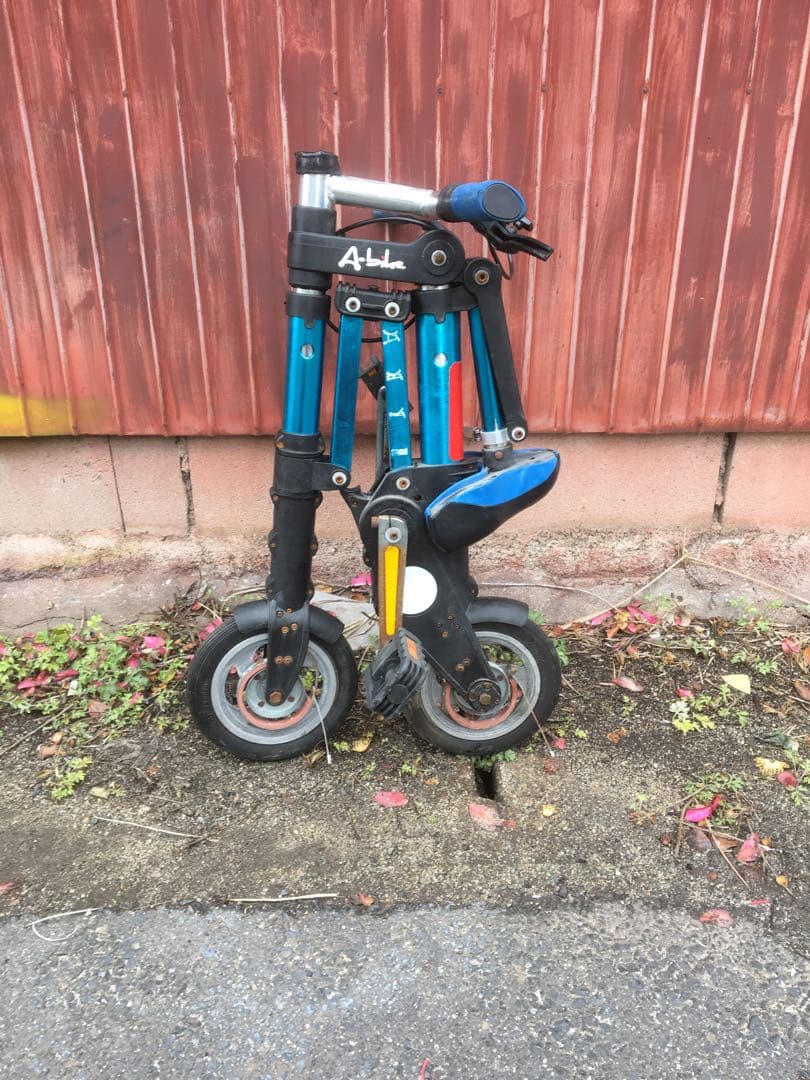 折りたたみ自転車　a型　a-bike 軽量コンパクト