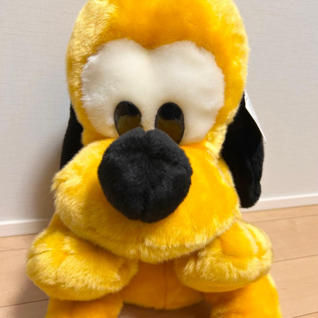 【新品タグ付き】当時物 美品 プルート ディズニー ぬいぐるみ ハンド パペット