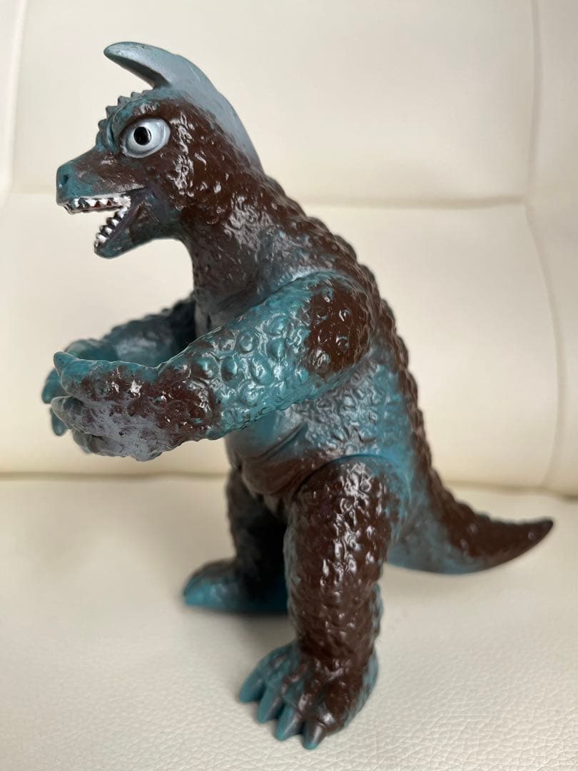 アーストロン キングザウルス 怪獣 ソフビ ポピー 足型　昭和